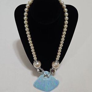 Oceanic Vintage Costume Necklace